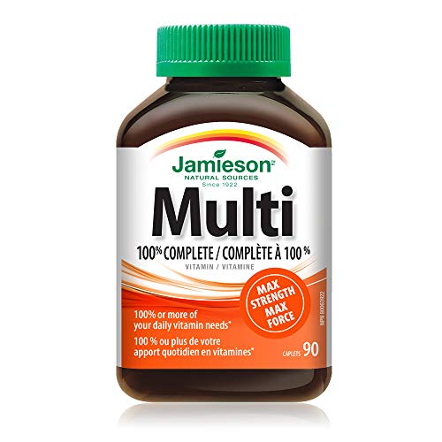 multivitamínico Jamieson Max Strength para inmunidad