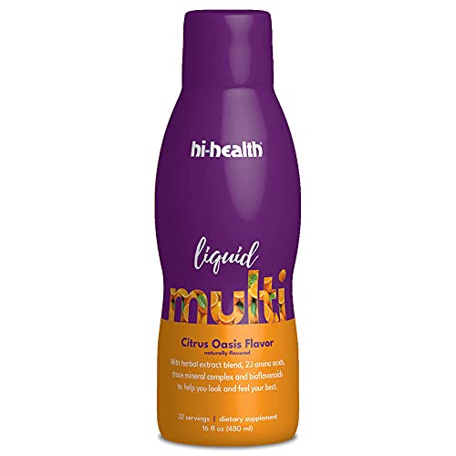 multivitamínico líquido Hi-Health sabor cítrico