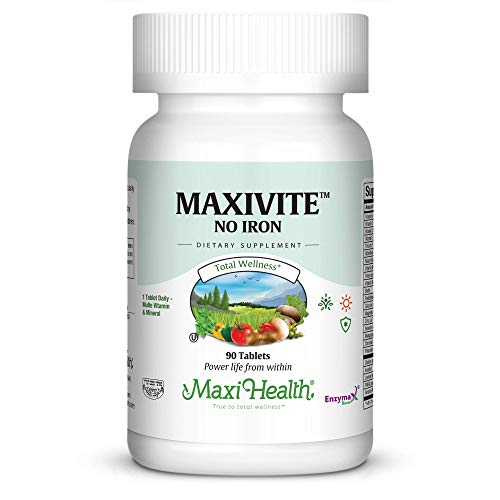 multivitamínico MaxiVite sin hierro