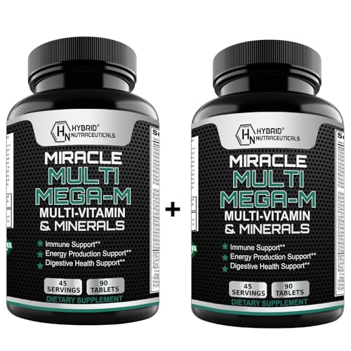 multivitamínico MiracleMulti MEGA-M para energía diaria