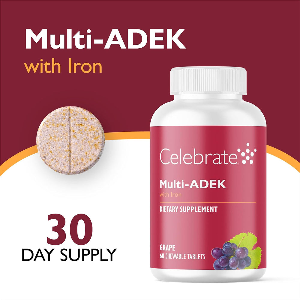 Multivitamínico Multi ADEK con Hierro