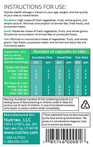 multivitamínico Nutriex para mejorar la salud general