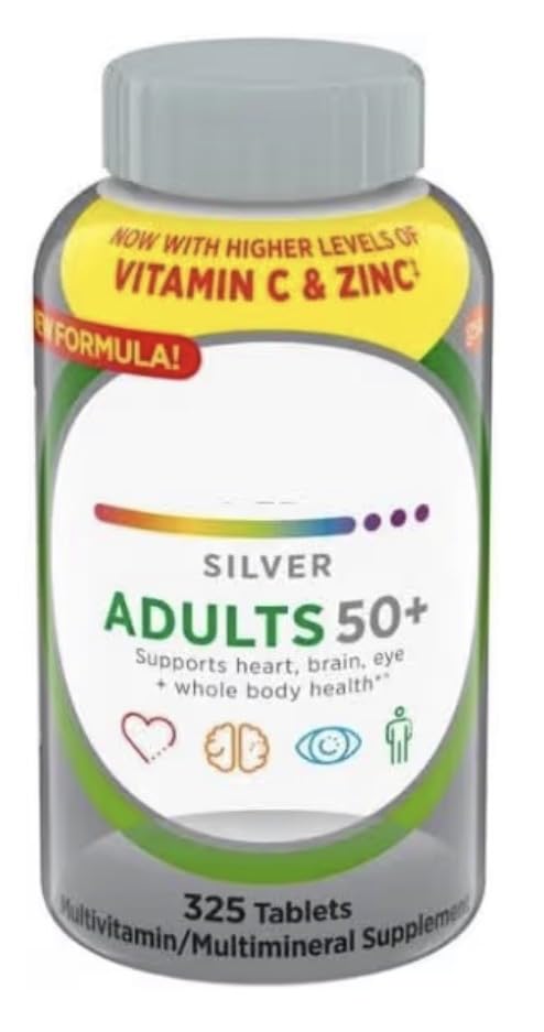 multivitamínico para adultos 50+ con zinc