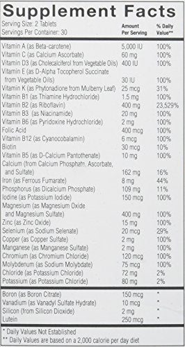 multivitamínico para mejorar la concentración