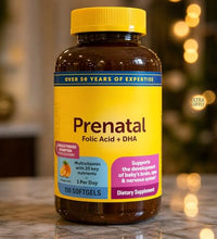 multivitamínico prenatal con DHA