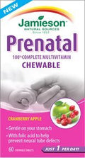 multivitamínico prenatal masticable para embarazadas