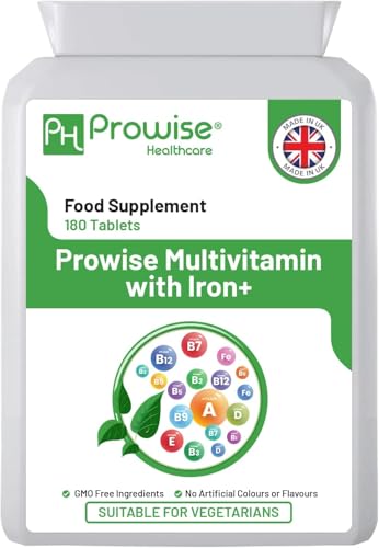 multivitamínico y hierro para energía diaria