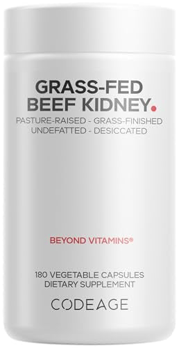 Multivitamínicos Codeage Riñón de Res