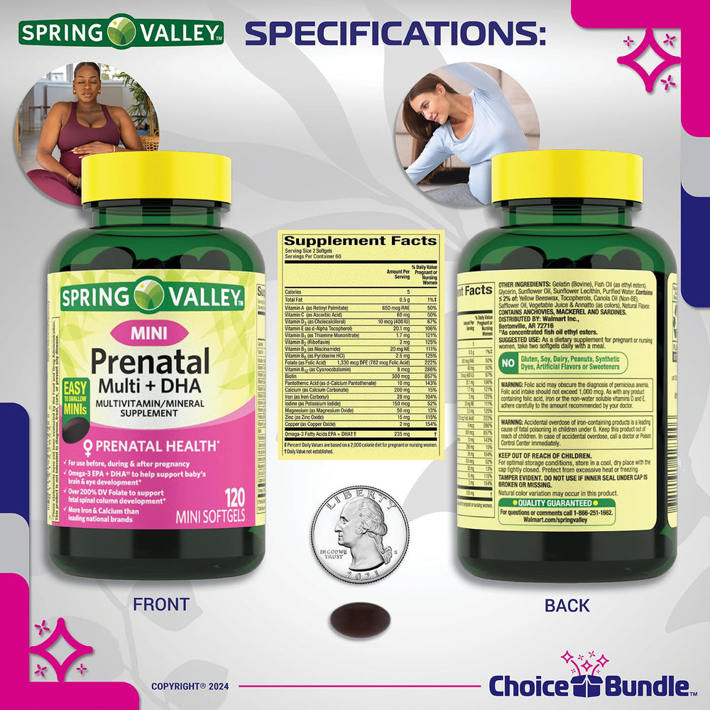 Multivitamínicos con DHA Choice Bundle