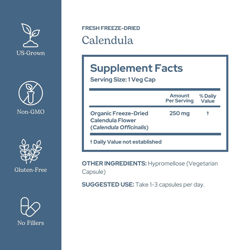 Multivitamínicos Eclectic Herb Caléndula
