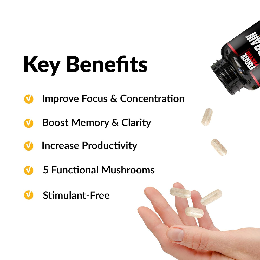 multivitamínicos Force Factor Forebrain Focus