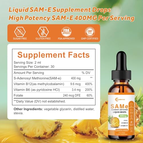 Multivitamínicos líquidos SAMe