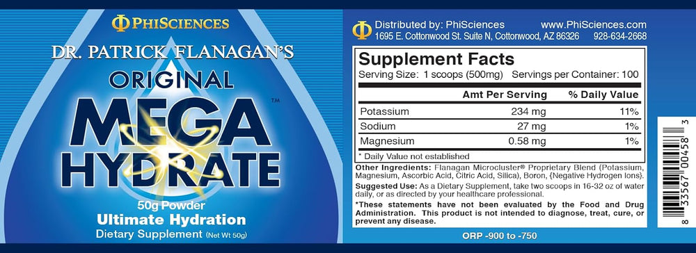 Multivitamínicos Patrick Flanagan 50 g