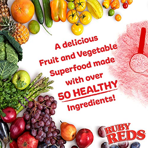multivitamínicos Ruby Reds sabor delicioso