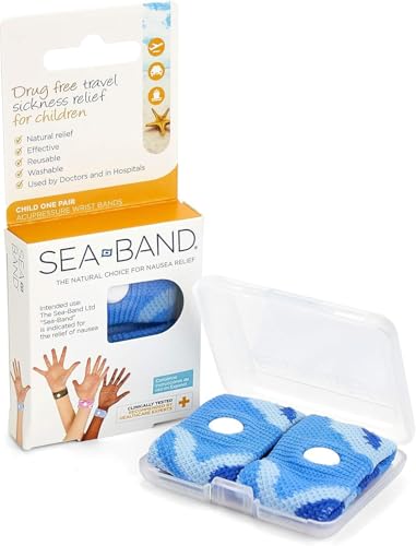 Muñequera Sea-Band para niños anti-náuseas