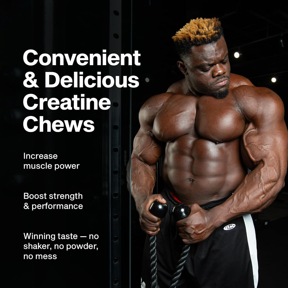 MuscleTech creatina en forma de masticables