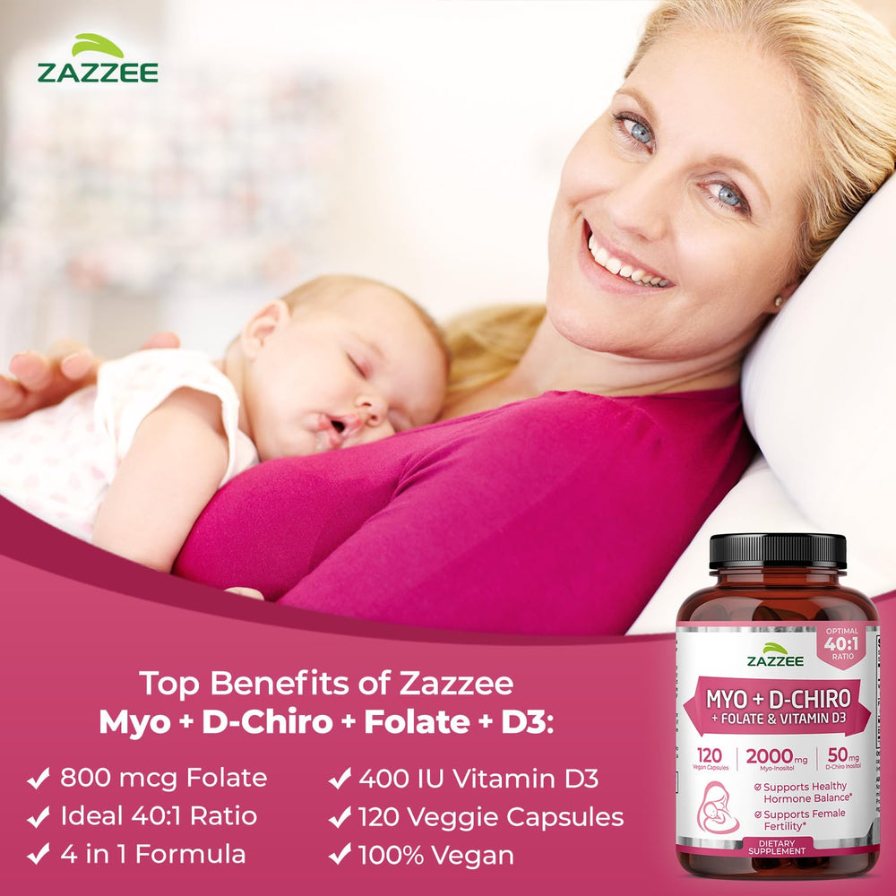 Myo & D-Chiro Inositol 120 Cápsulas