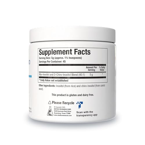 Myo Inositol y D Chiro Inositol beneficios