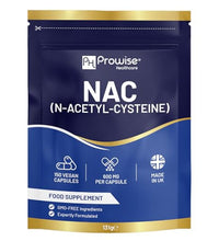 NAC N-Acetilcisteína 600mg beneficios