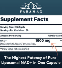 NAD Liposomal 1600 mg