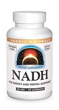 NADH 20mg para energía diaria