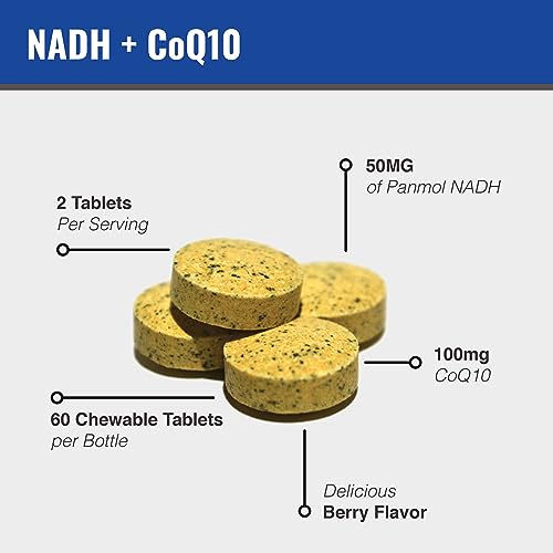 NADH y CoQ10 para enfoque mental