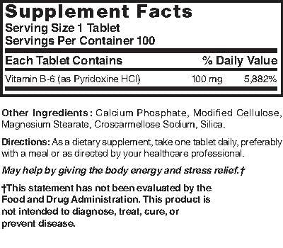 NAT B vitaminas B6