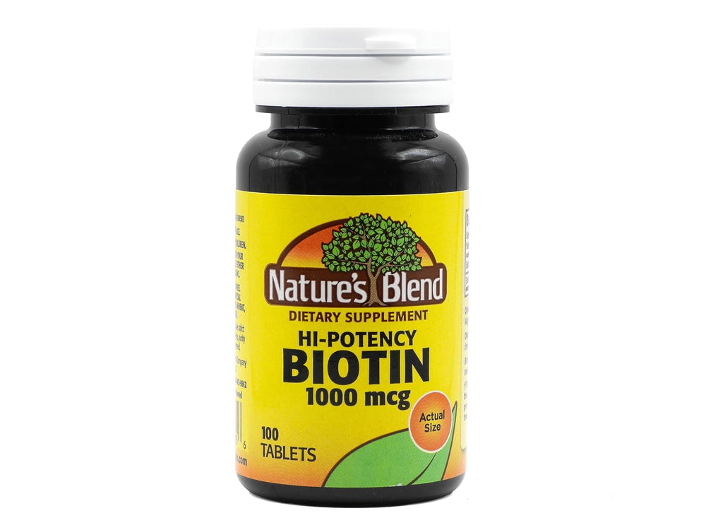 Nature's Blend Biotina 1000 mcg