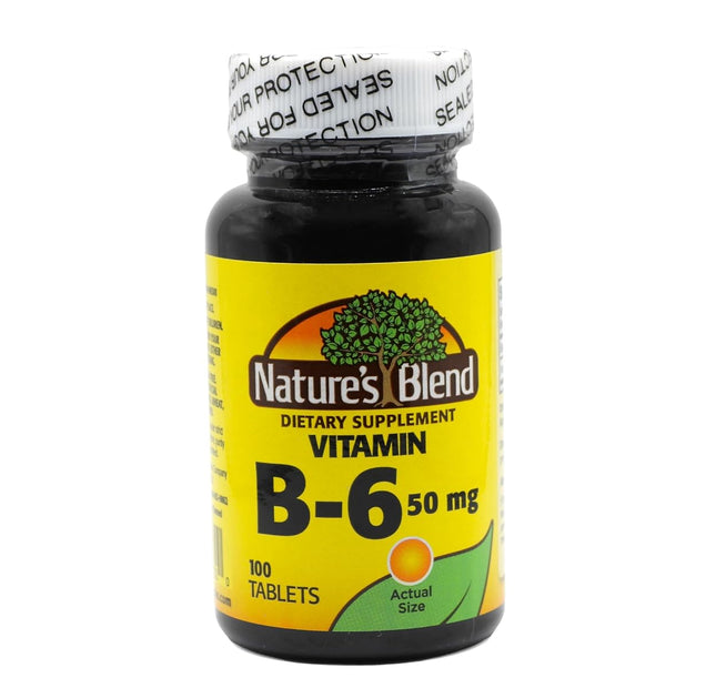 Nature's Blend Vitamina B6 50 mg
