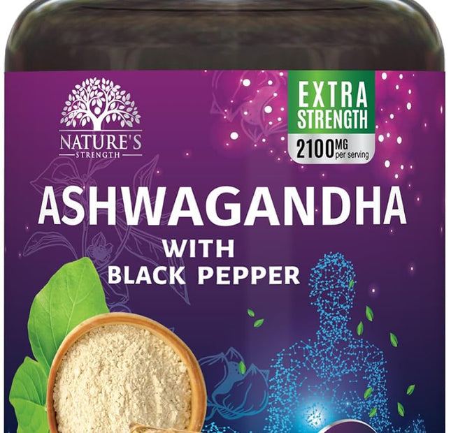 Nature's Strength Ashwagandha 1100 mg