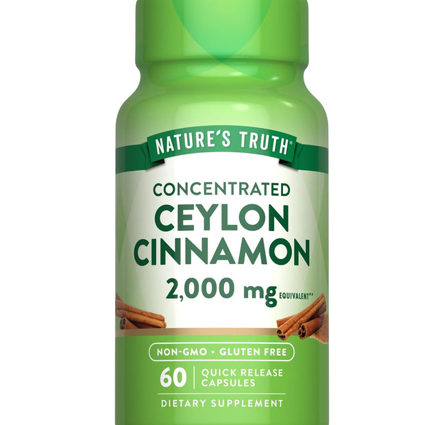 Nature's Truth Canela de Ceilán 500 mg