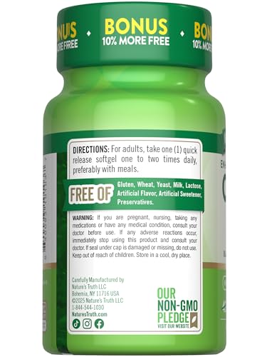 Nature's Truth CoQ10 para salud
