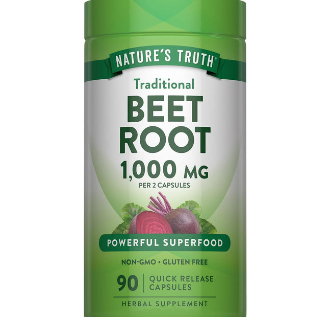 Nature's Truth Raíz de Betabel 1000 mg