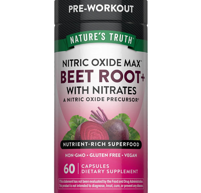Nature's Truth Raíz de Betabel 500 mg