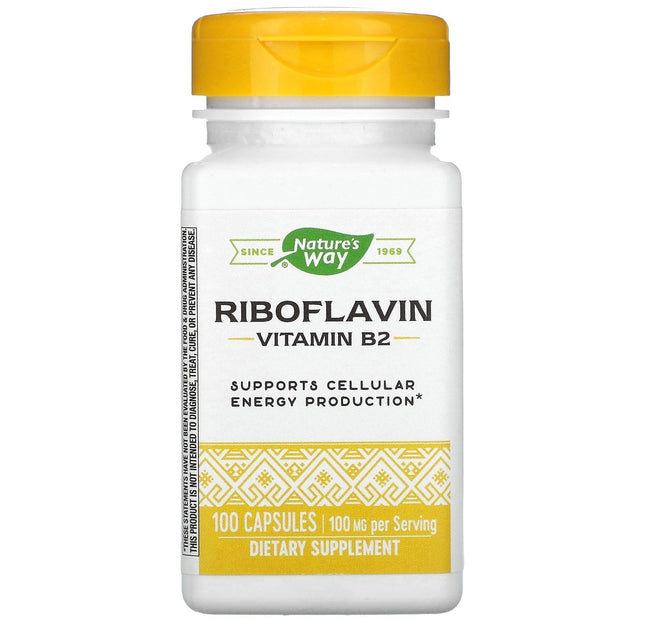 Nature's Way Riboflavina 100 mg
