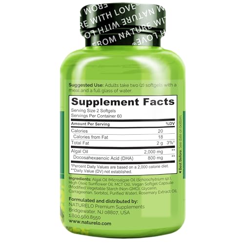 NATURELO DHA para salud ocular