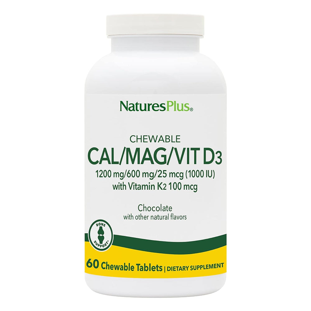 NaturesPlus Calcio Masticables 60