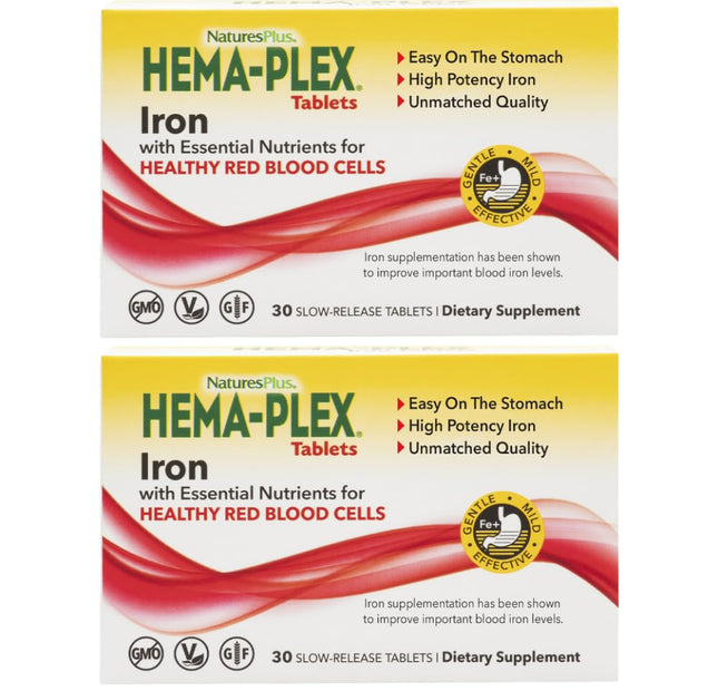 NaturesPlus Hema-Plex Hierro 85 mg