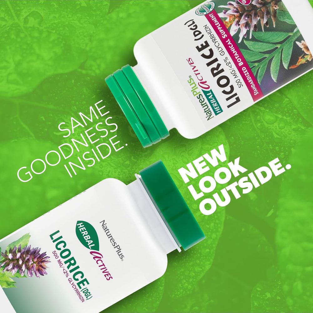 NaturesPlus regaliz DGL 60 cápsulas