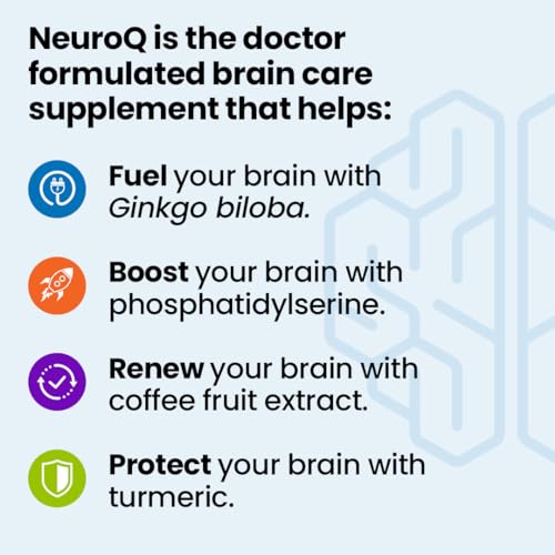 NeuroQ Memory & Focus 60 cápsulas