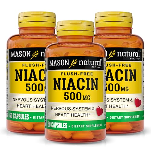 Niacina 500 mg para energía