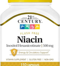 niacina sin enrojecimiento 500 mg