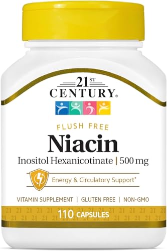 niacina sin enrojecimiento 500 mg