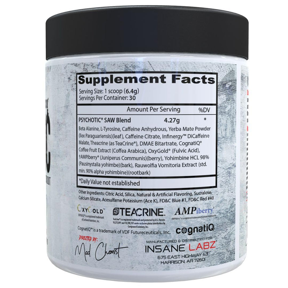 Nitric Oxide Boosters Insane Labz