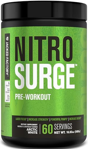 NITROSURGE Pre Workout Arctic White