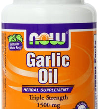 NOW Foods Aceite de Ajo 1500 mg
