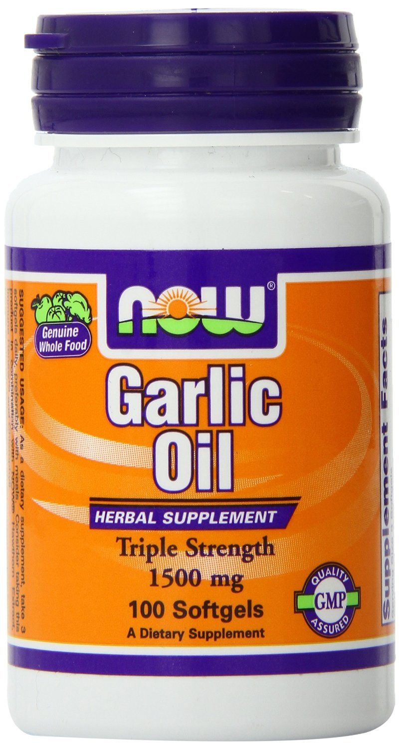 NOW Foods Aceite de Ajo 1500 mg