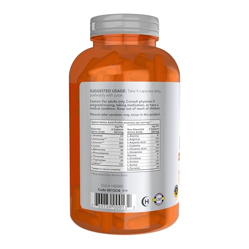 Now Foods BCAA 360 tabletas