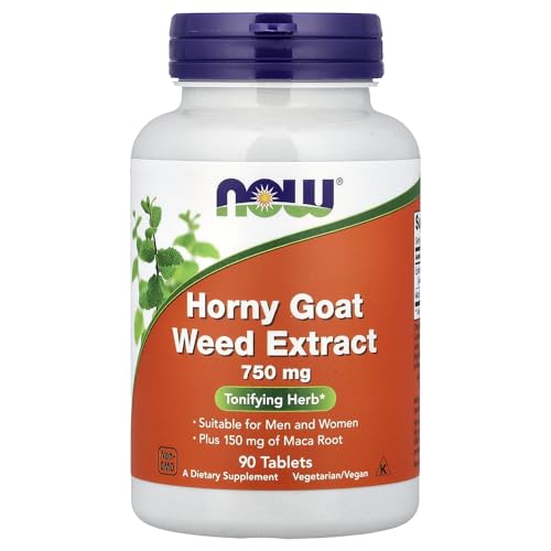 NOW Foods Horny Goat Weed 750 mg