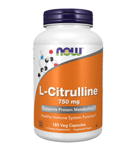 NOW Foods L-Citrulina 750 mg
